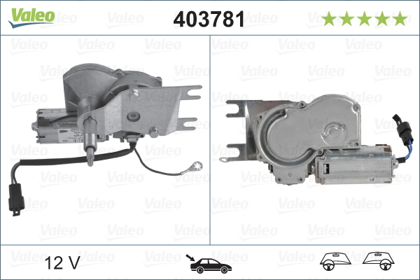 Motor stieračov VALEO